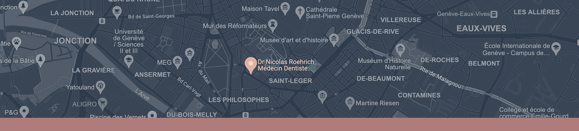 Localiser le cabinet du Dr Nicolas Roehrich et Dr Isabelle Cappuyns